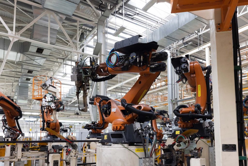 AI on an auto production line